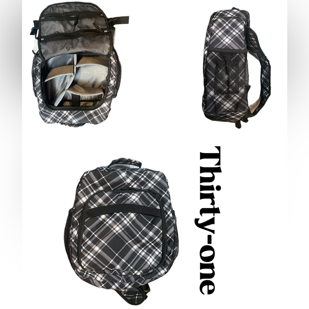 THIRTY ONE Organizing Bag Sling Backpack CAMERA BAG /DIAPER BAG